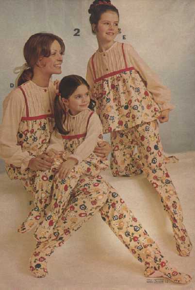 onesie pajamas for women. Those footed pajamas are too