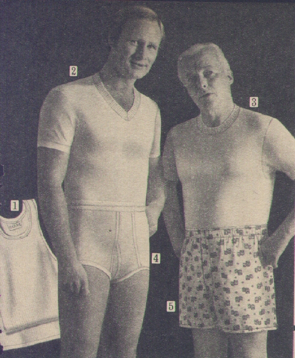 It Came From the 1971 Sears Catalog: Underwear