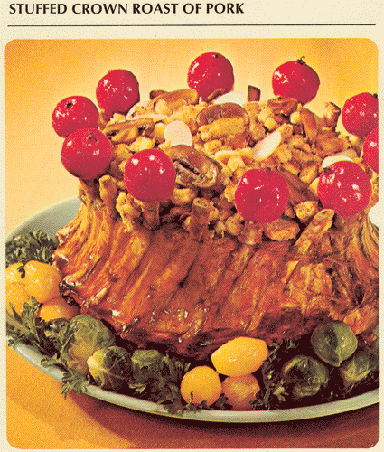 Stuffed Crown of Roast Pork