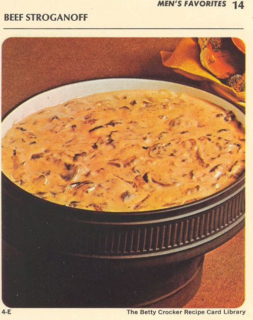 Beef Stroganoff