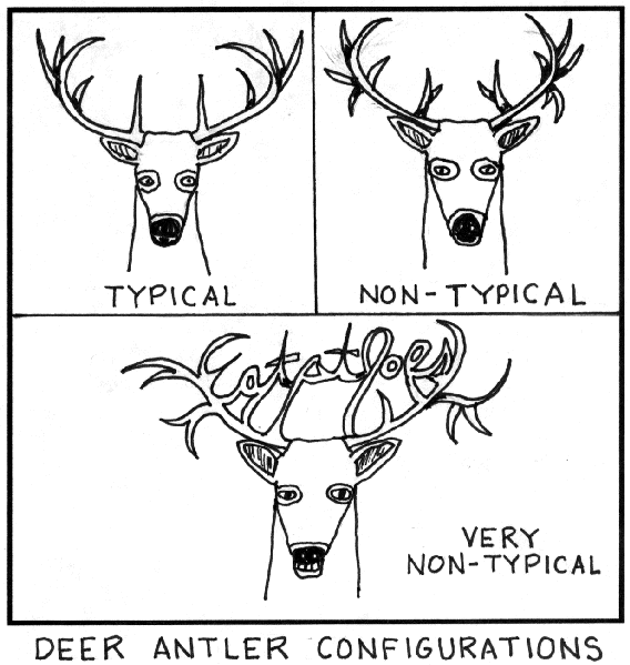 Antler configurations