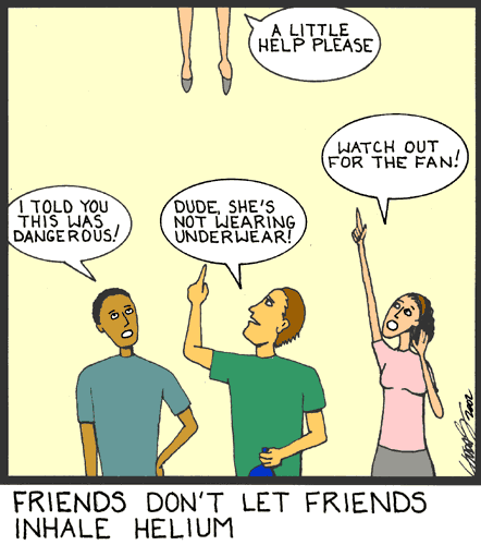 Friends don't let friends snort Helium