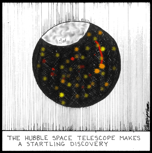 The Hubble Telescope makes a startling discovery