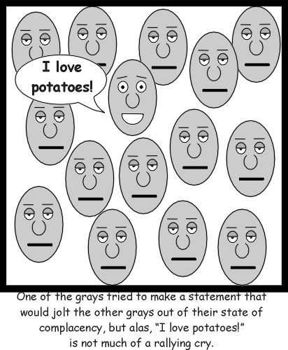 I love potatoes!