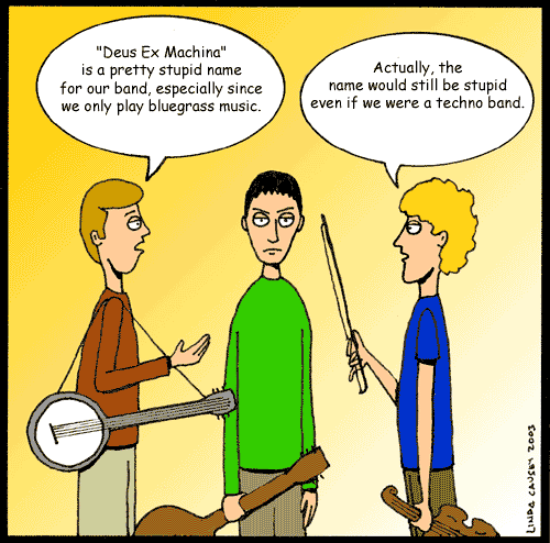 A bad name for a bluegrass band