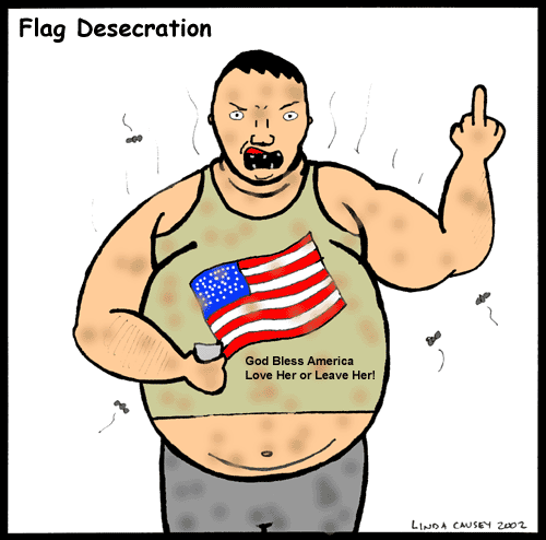 Flag Desecration