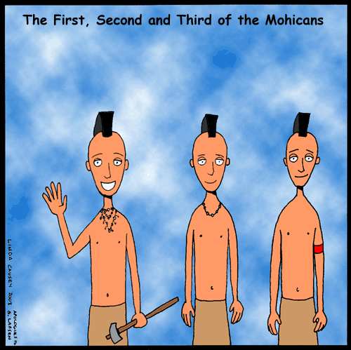 The first three Mohicans