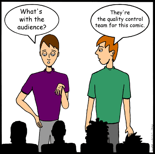Cartoon audience