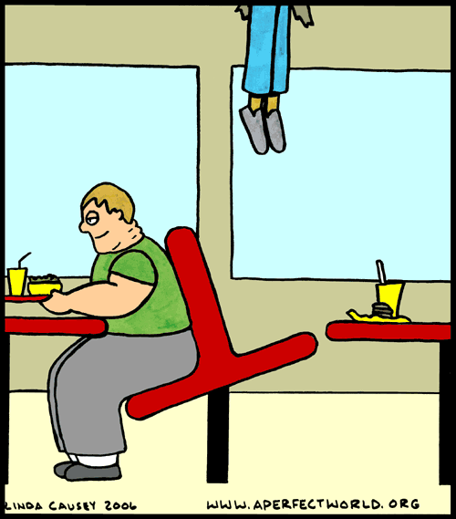 Fast food restaurant catapult