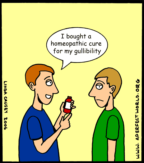 Homeopathic cartoon