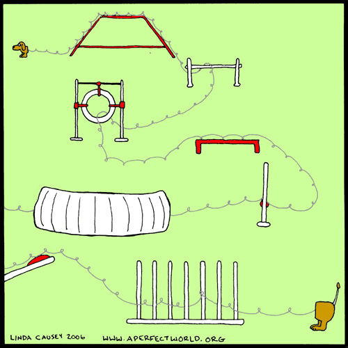 clipart dog agility free - photo #44