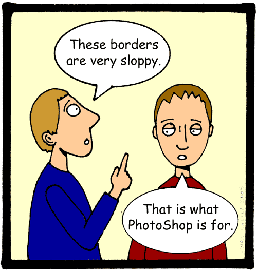 Sloppy borders