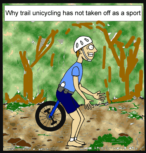 Trail unicycle