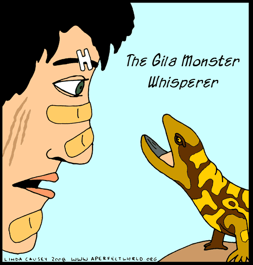 The Gila Monster whisperer