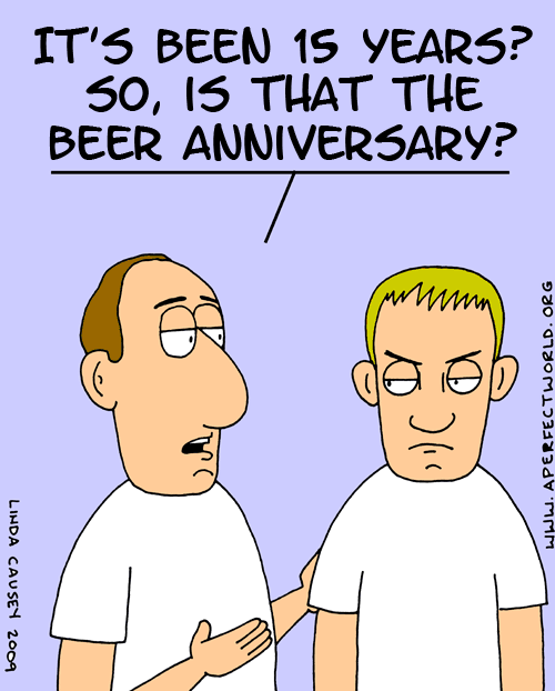 15th Anniversary - the beer anniversary