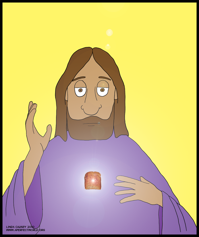Image of toast found on Christ