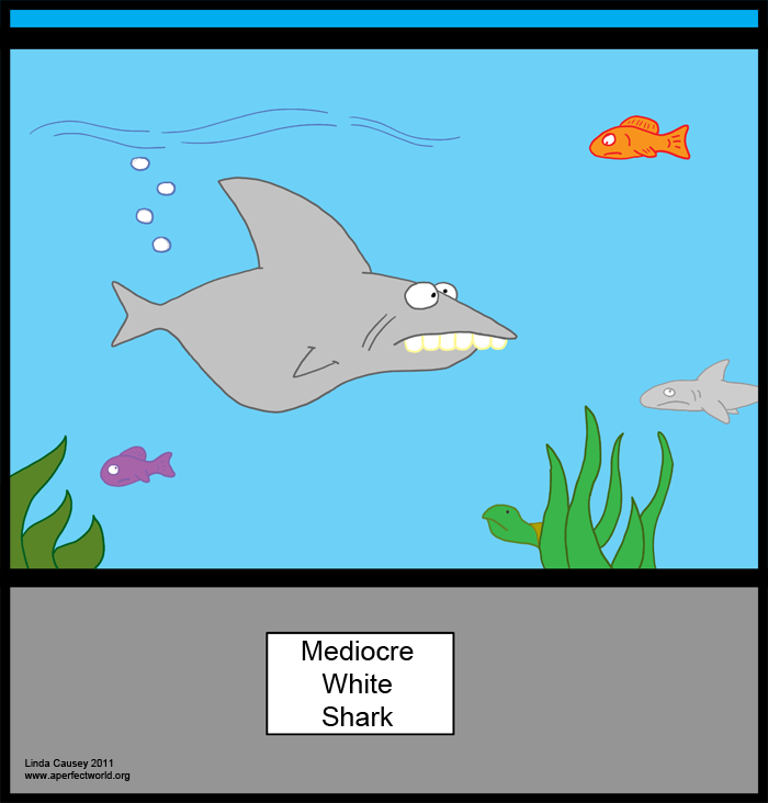 Mediocre White Shark