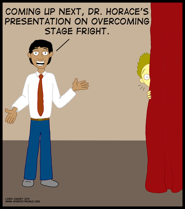 Presentation on overcoming stage fright