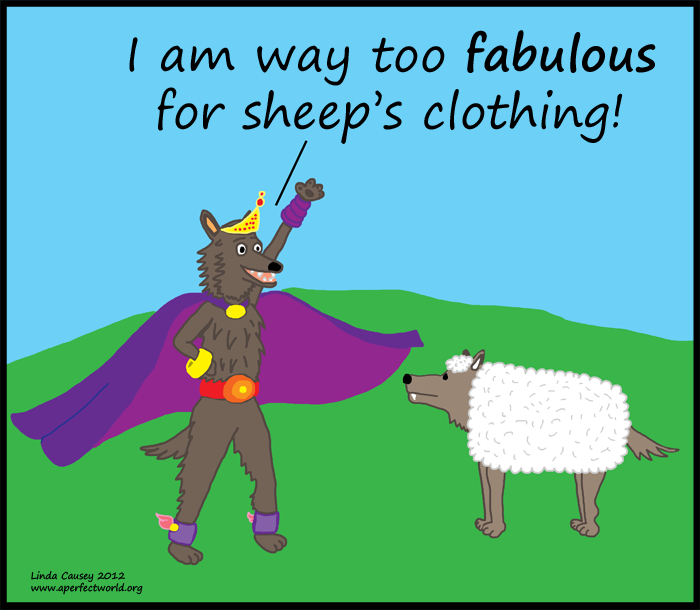 I am too fabulous for sheep's clothing!