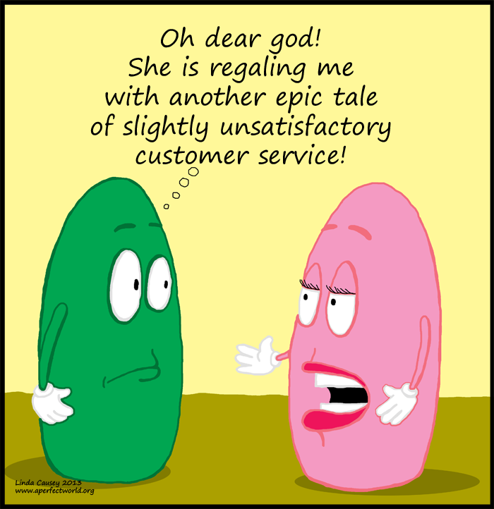 An epic tale of less than satisfactory customer service
