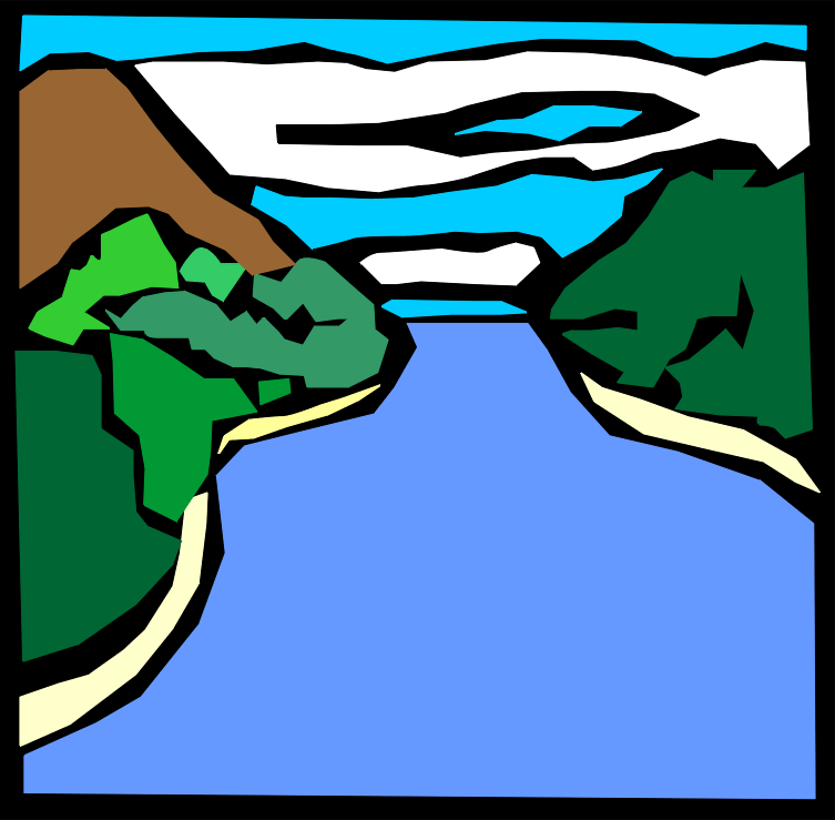 clipart river - photo #1