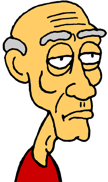 elderly man clipart - photo #8