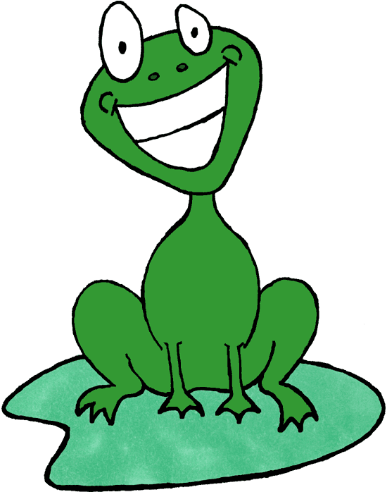 free clipart frog cartoon - photo #38