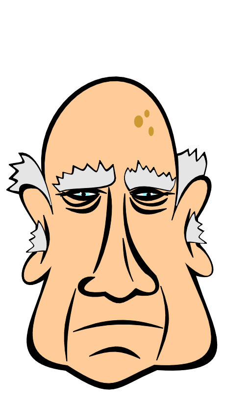 old man clipart - photo #6