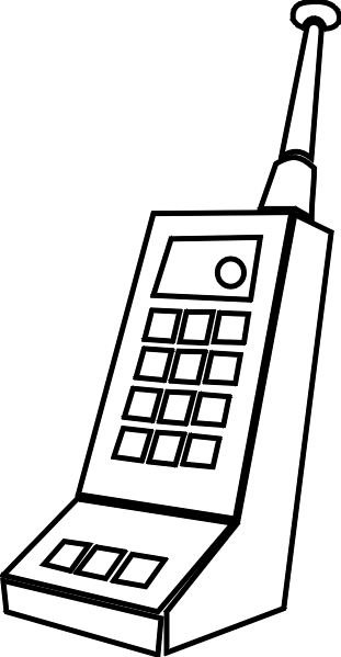 clipart flip phone - photo #9