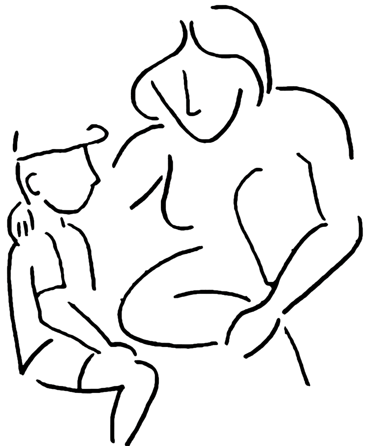 mother and son clipart - photo #23