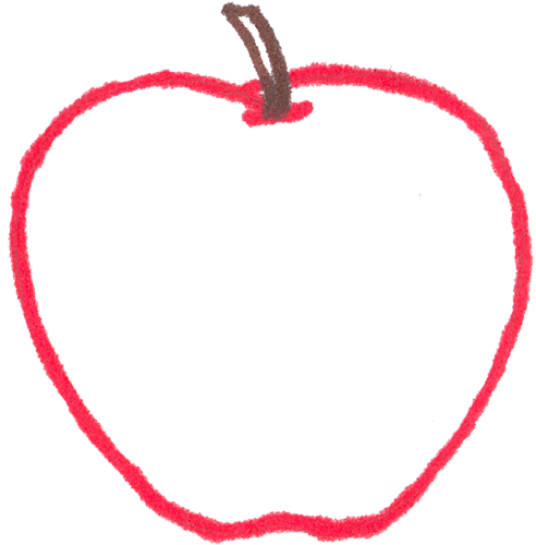 clipart apple borders - photo #41