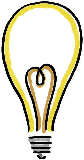 clip art light bulb idea. light bulb