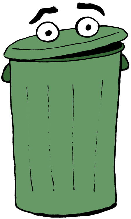 free clipart images trash can - photo #6