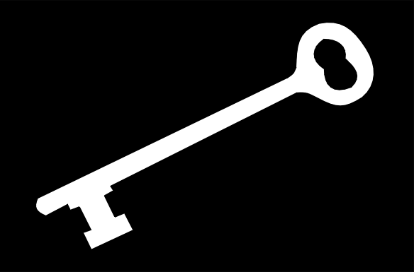 clipart key black and white - photo #30