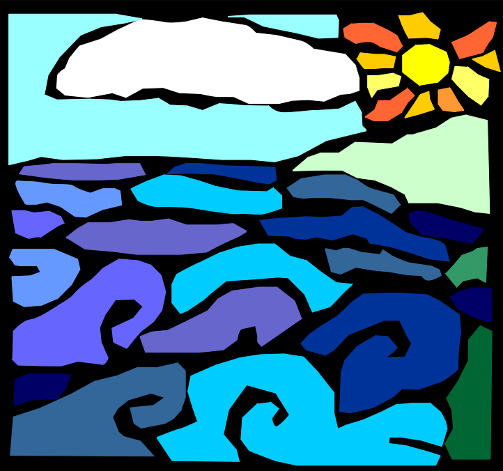 clipart for ocean - photo #29