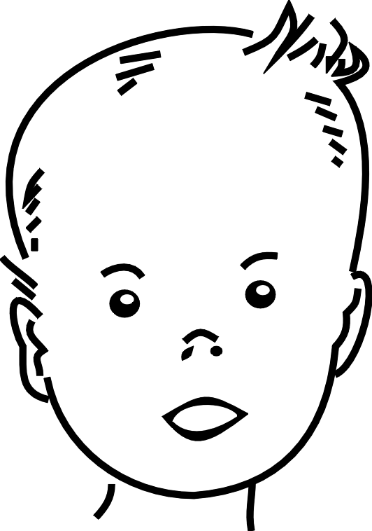 baby head clipart - photo #6