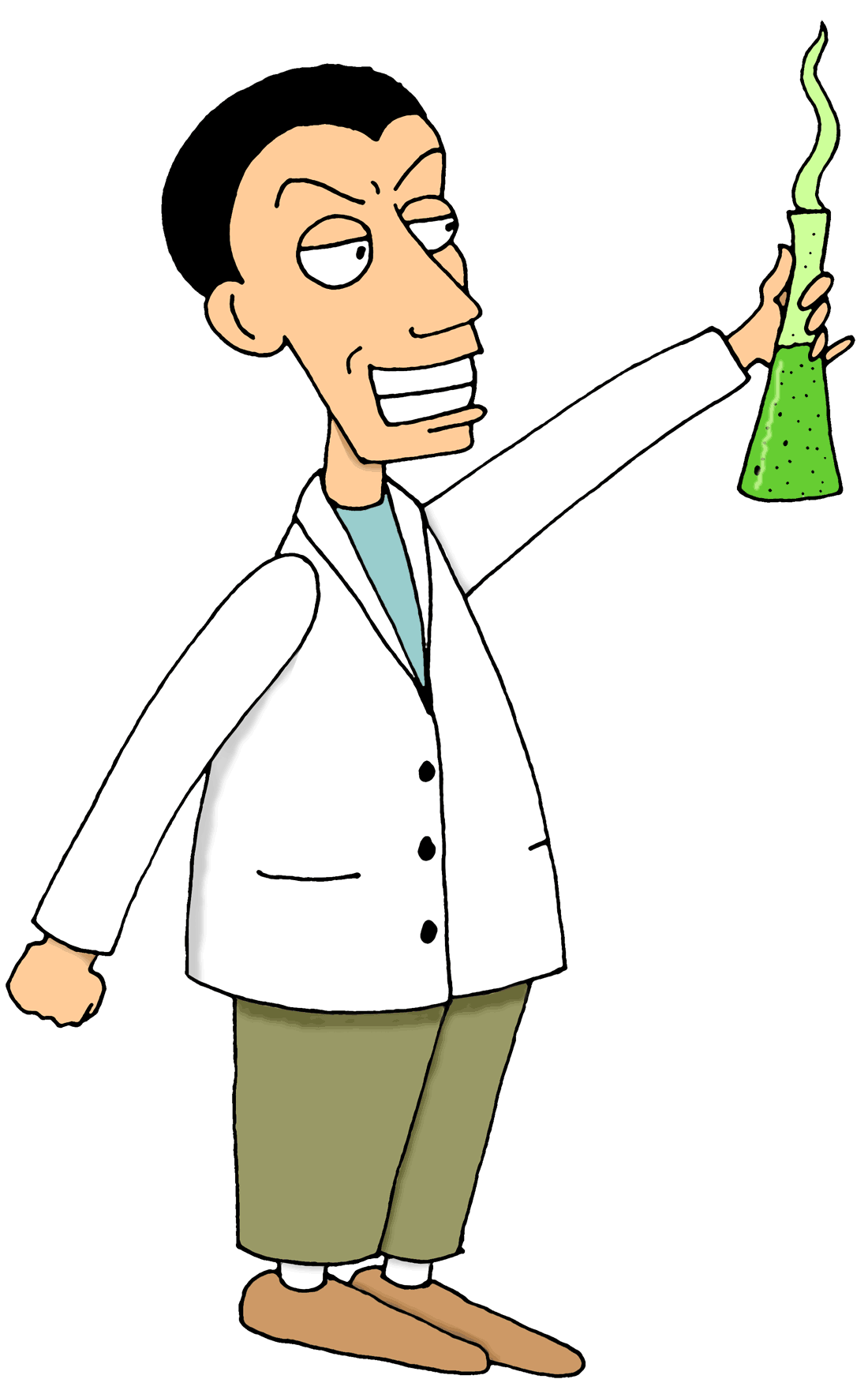 clipart scientist cartoon - photo #33