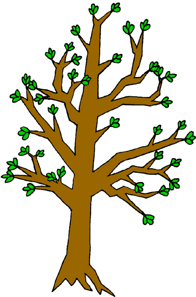 clip art tree trunk. It has everything every tree