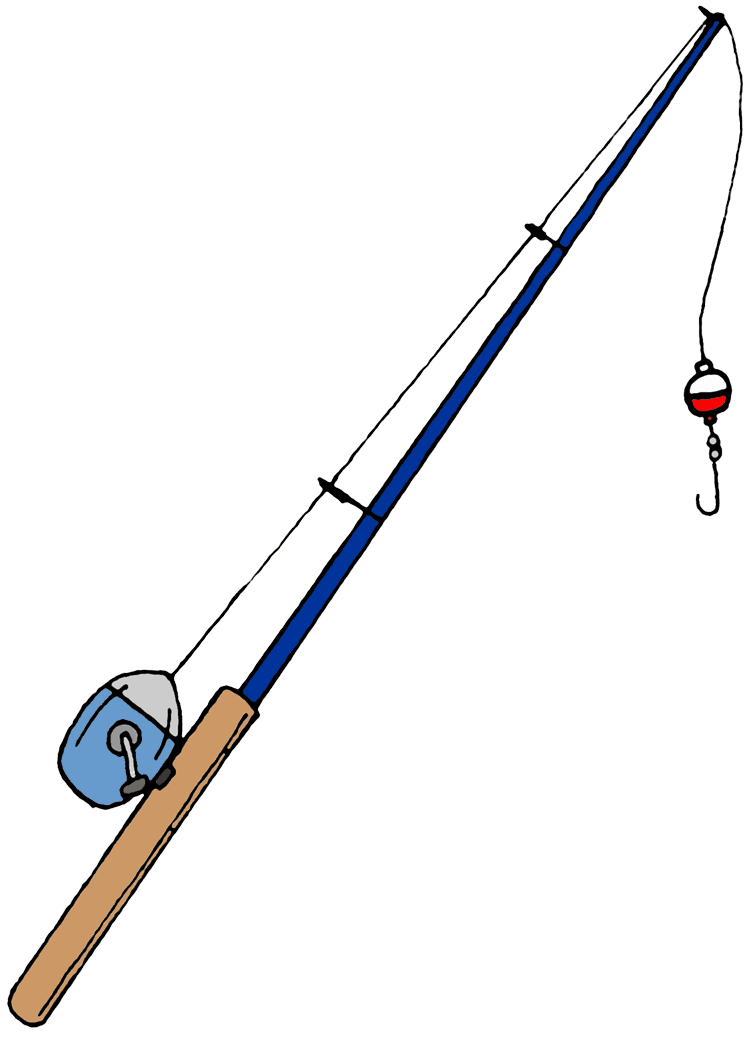 free clipart fishing pole - photo #2