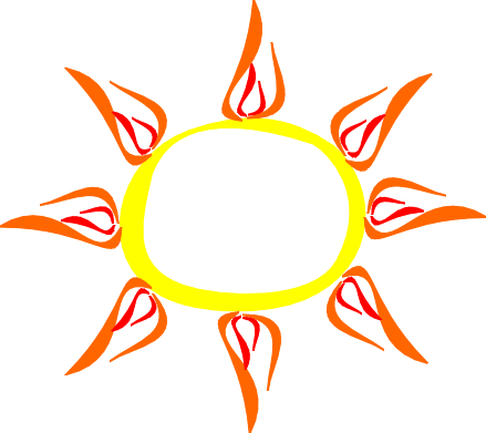 sun clipart. sun