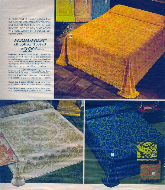 It Came From The 1971 Sears Catalog More Bedspreads