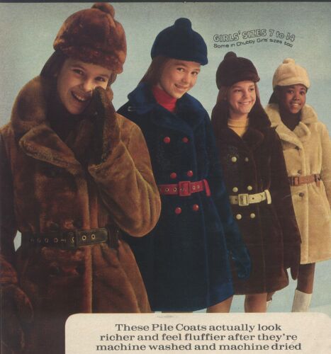 Sears on sale girl coats