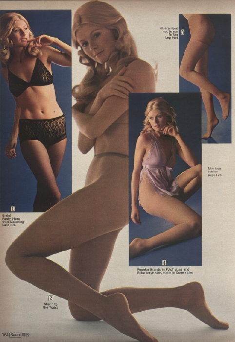 catalog sexy lingerie 70s 