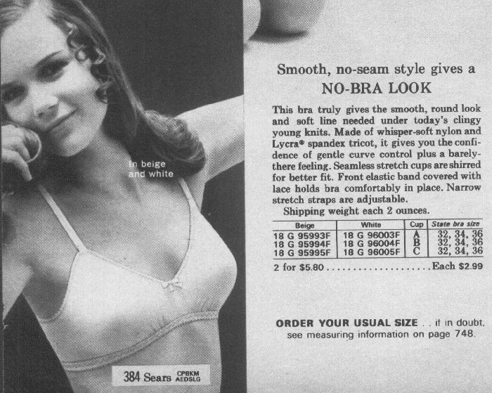 It Came From the 1971 Sears Catalog: Lingerie